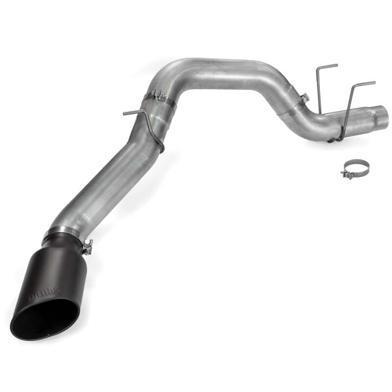 Ram 3500 Performance Exhaust - Single - Banks Power - Monster Exhaust System 5-inch 409SS, Black SideKick Tip - Black - `19-`23